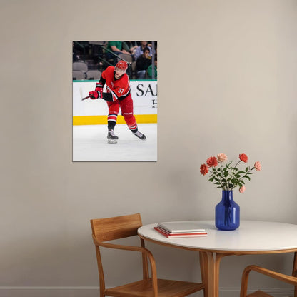 Andrei Svechnikov Famous USA Hockey Player Poster North America Hockey HD Photo Print