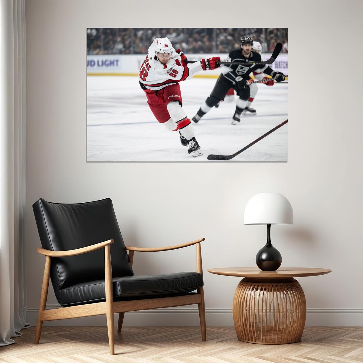 Martin Necas Famous USA Hockey Player Poster North America Hockey HD Photo Print - xonomax