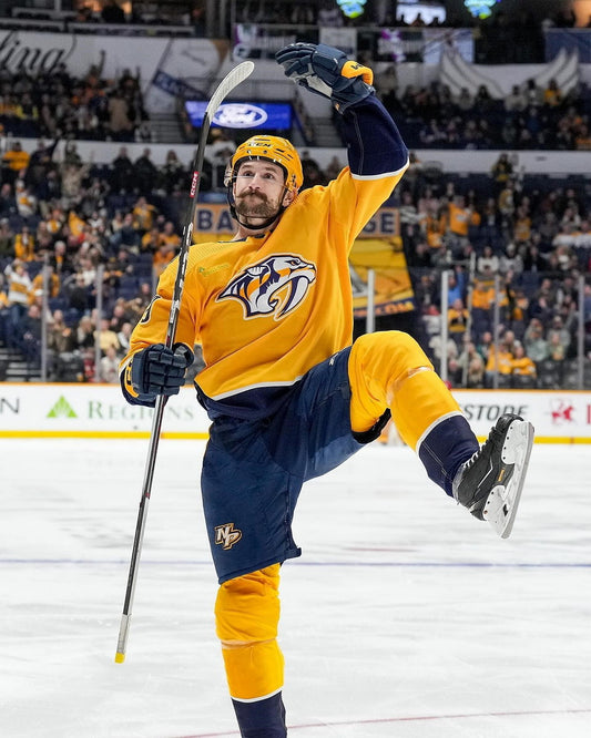 Filip Forsberg Victory Dance Famous USA Hockey Player Poster North America Hockey HD Photo Print
