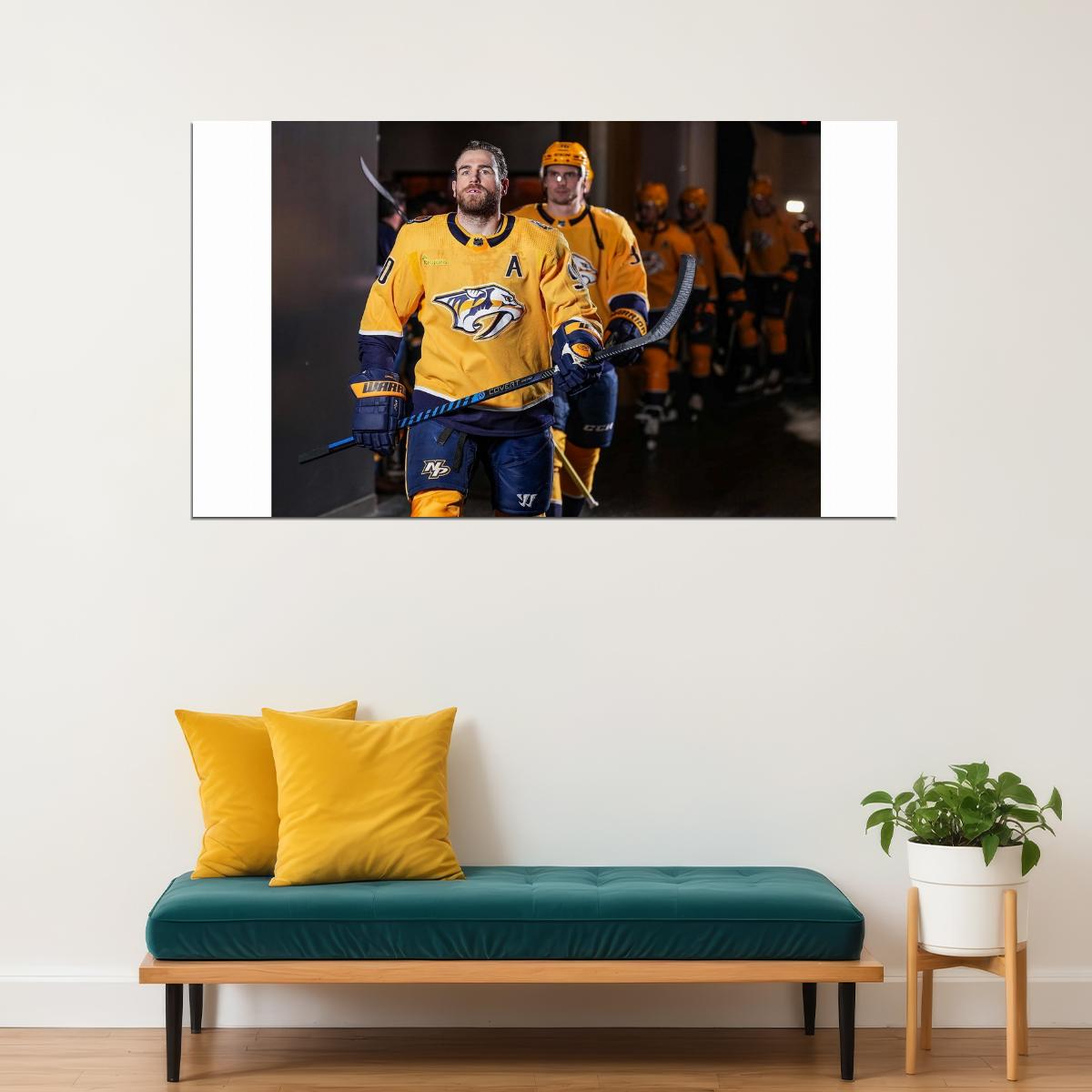 Ryan O'Reilly Famous USA Hockey Player Poster North America Hockey HD Photo Print