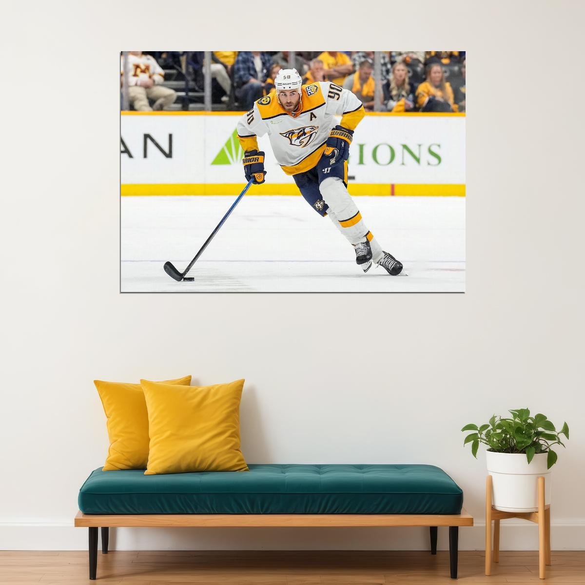 Ryan O'Reilly Famous USA Hockey Player Poster North America Hockey HD Photo Print - xonomax