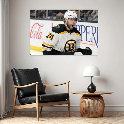 Jake DeBrusk Famous USA Hockey Player Poster North America Hockey HD Photo Print - xonomax