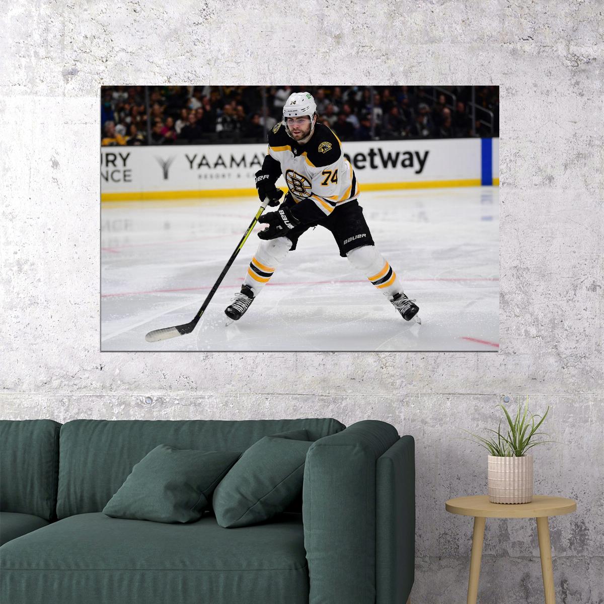 Jake DeBrusk Famous USA Hockey Player Poster North America Hockey HD Photo Print - xonomax