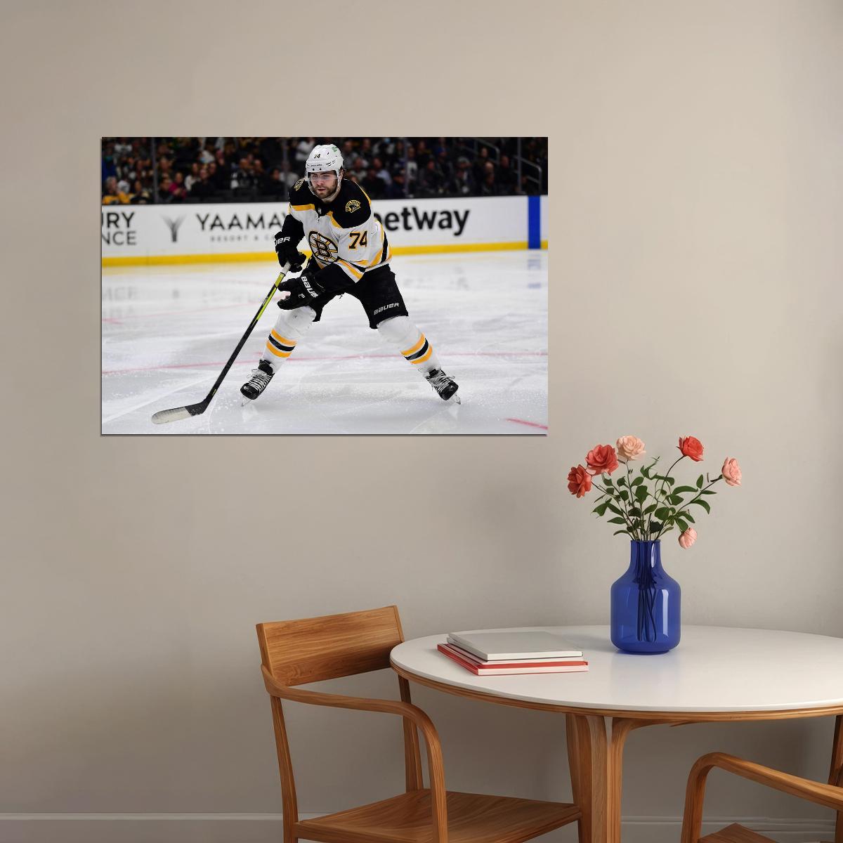 Jake DeBrusk Famous USA Hockey Player Poster North America Hockey HD Photo Print - xonomax