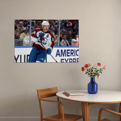 Mikko Rantanen Scream Famous USA Hockey Player Poster North America Hockey HD Photo Print - xonomax