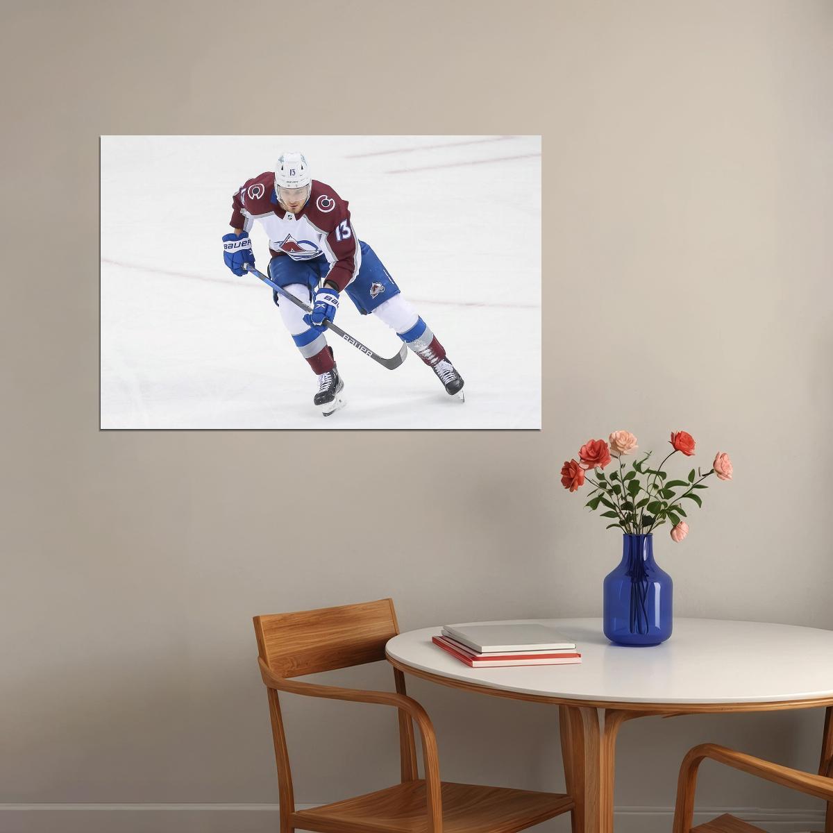 Valeri Nichushkin Famous USA Hockey Player Poster North America Hockey HD Photo Print - xonomax