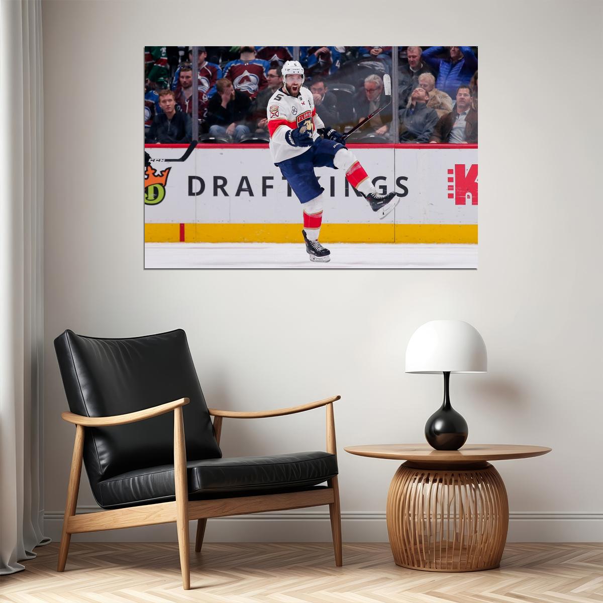 Aaron Ekblad Victory Famous USA Hockey Player Poster North America Hockey HD Photo Print - xonomax