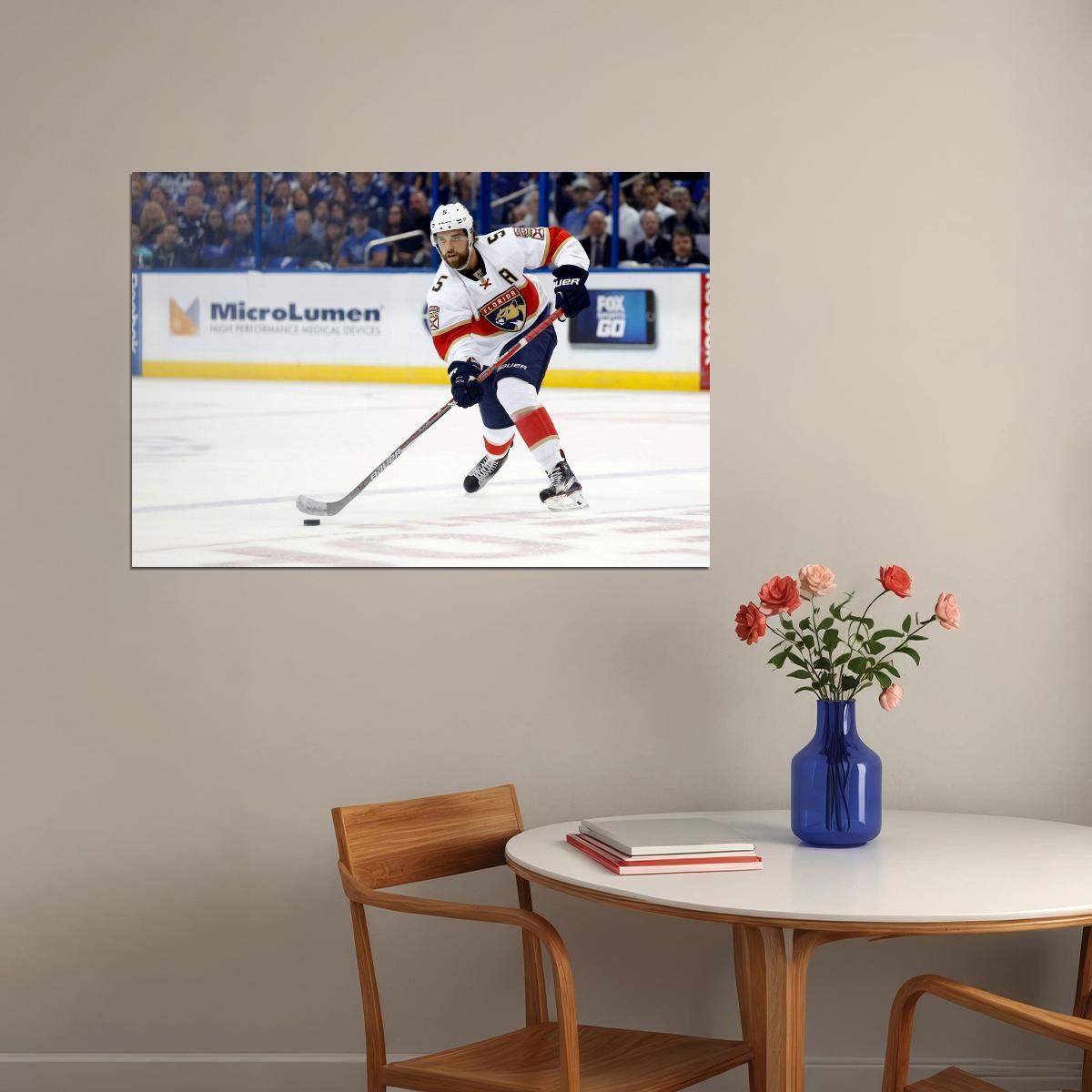 Aaron Ekblad Famous USA Hockey Player Poster North America Hockey HD Photo Print - xonomax