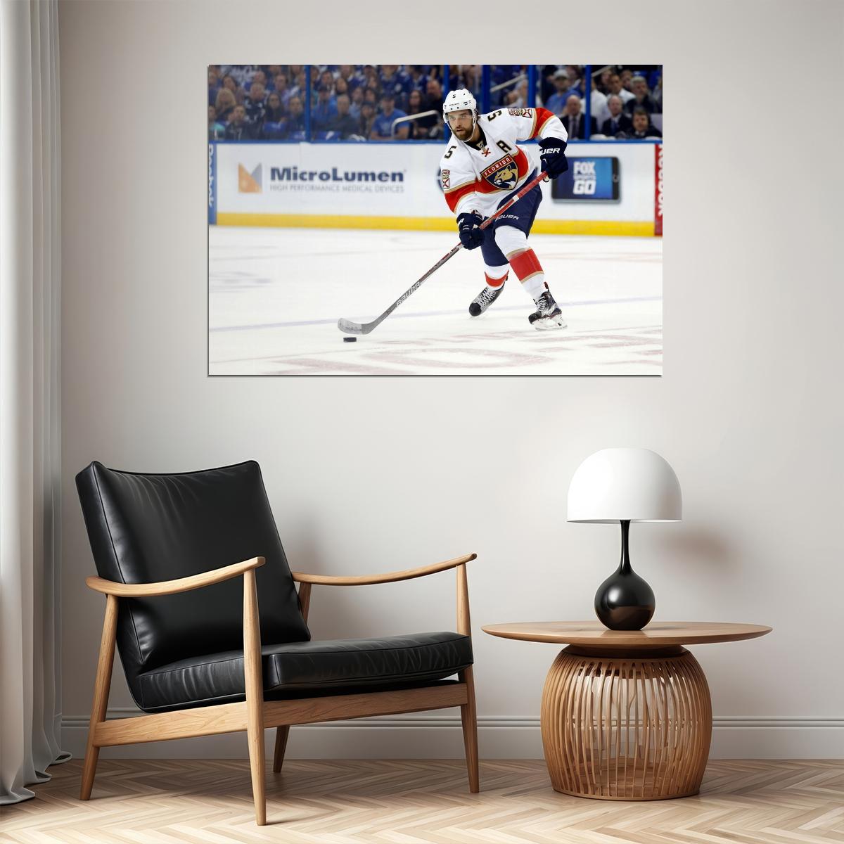 Aaron Ekblad Famous USA Hockey Player Poster North America Hockey HD Photo Print - xonomax