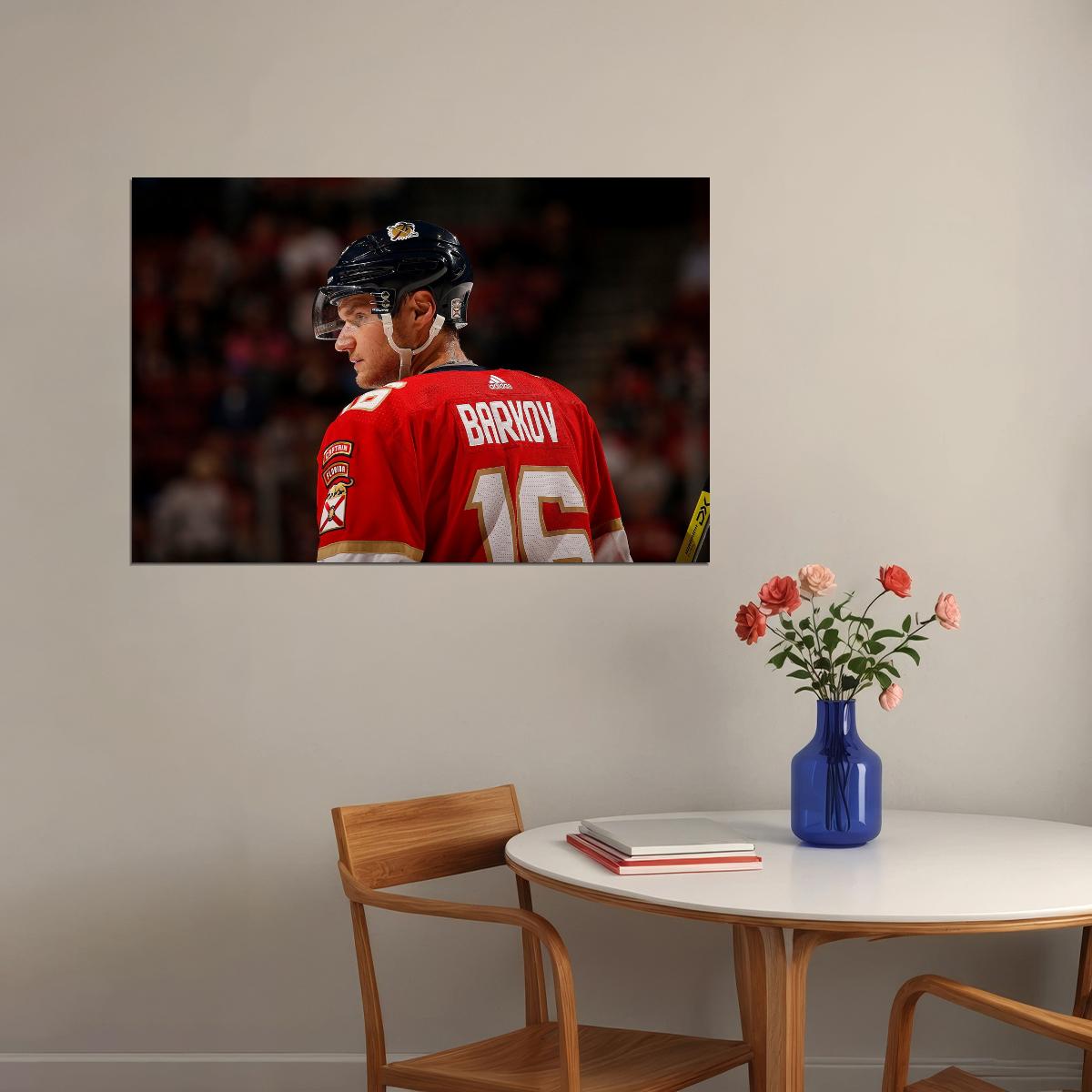 Aleksander Barkov Famous USA Hockey Player Poster North America Hockey HD Photo Print - xonomax