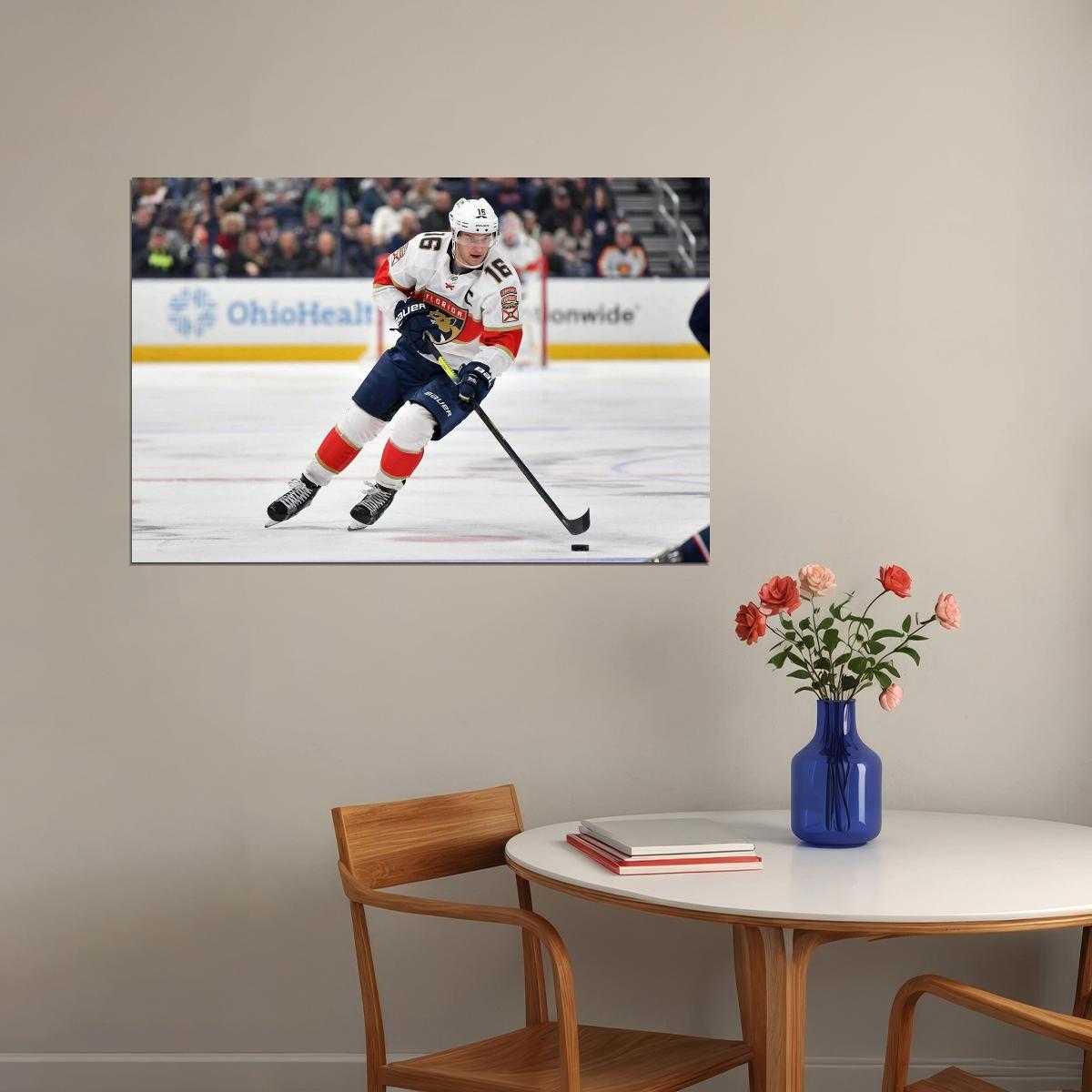 Aleksander Barkov Famous USA Hockey Player Poster North America Hockey HD Photo Print - xonomax