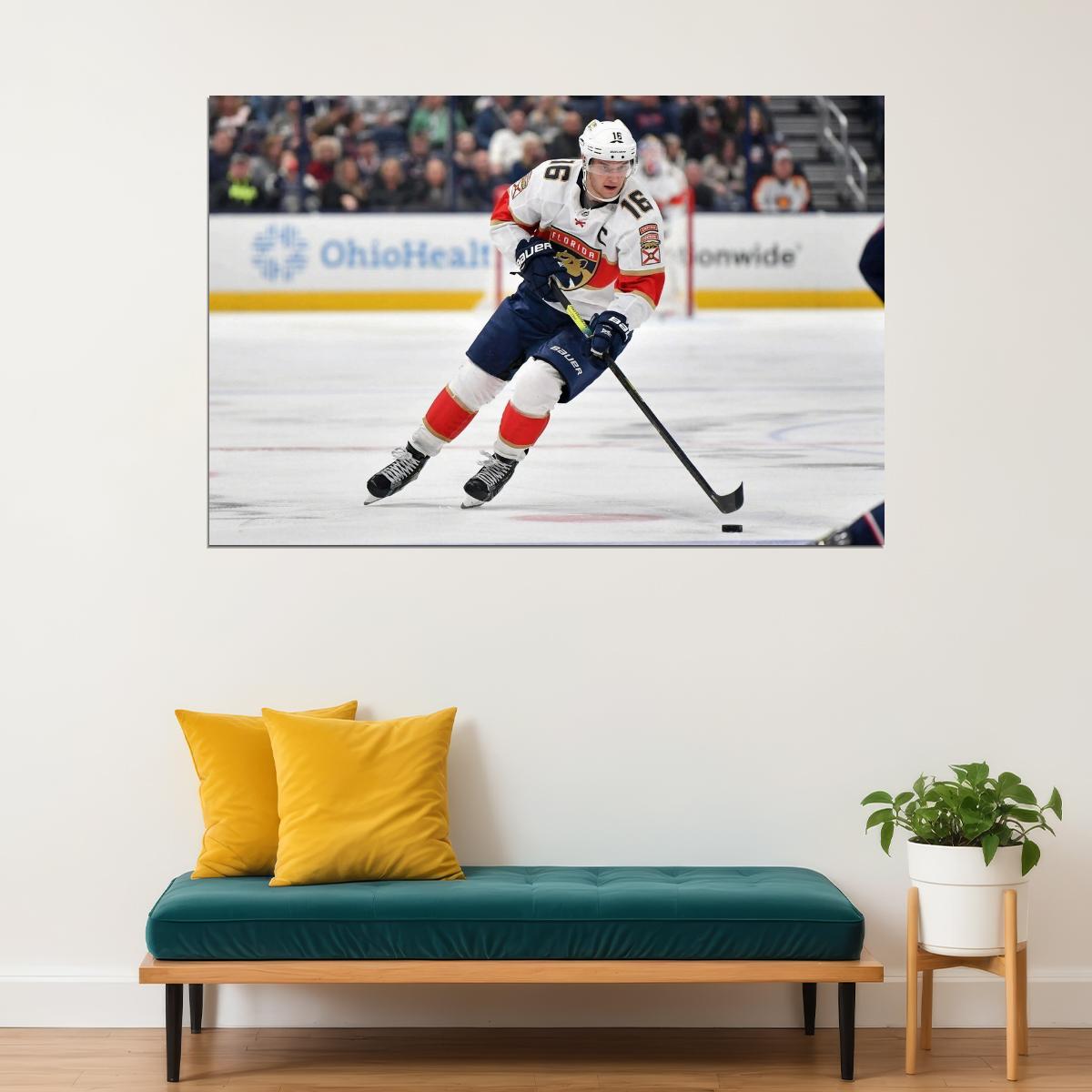 Aleksander Barkov Famous USA Hockey Player Poster North America Hockey HD Photo Print - xonomax