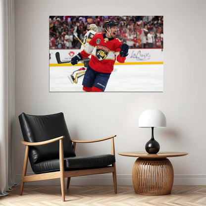 Brandon Montour Victory Famous USA Hockey Player Poster North America Hockey HD Photo Print - xonomax