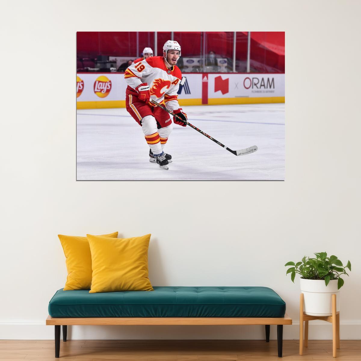 Matthew Tkachuk Famous USA Hockey Player Poster North America Hockey HD Photo Print - xonomax