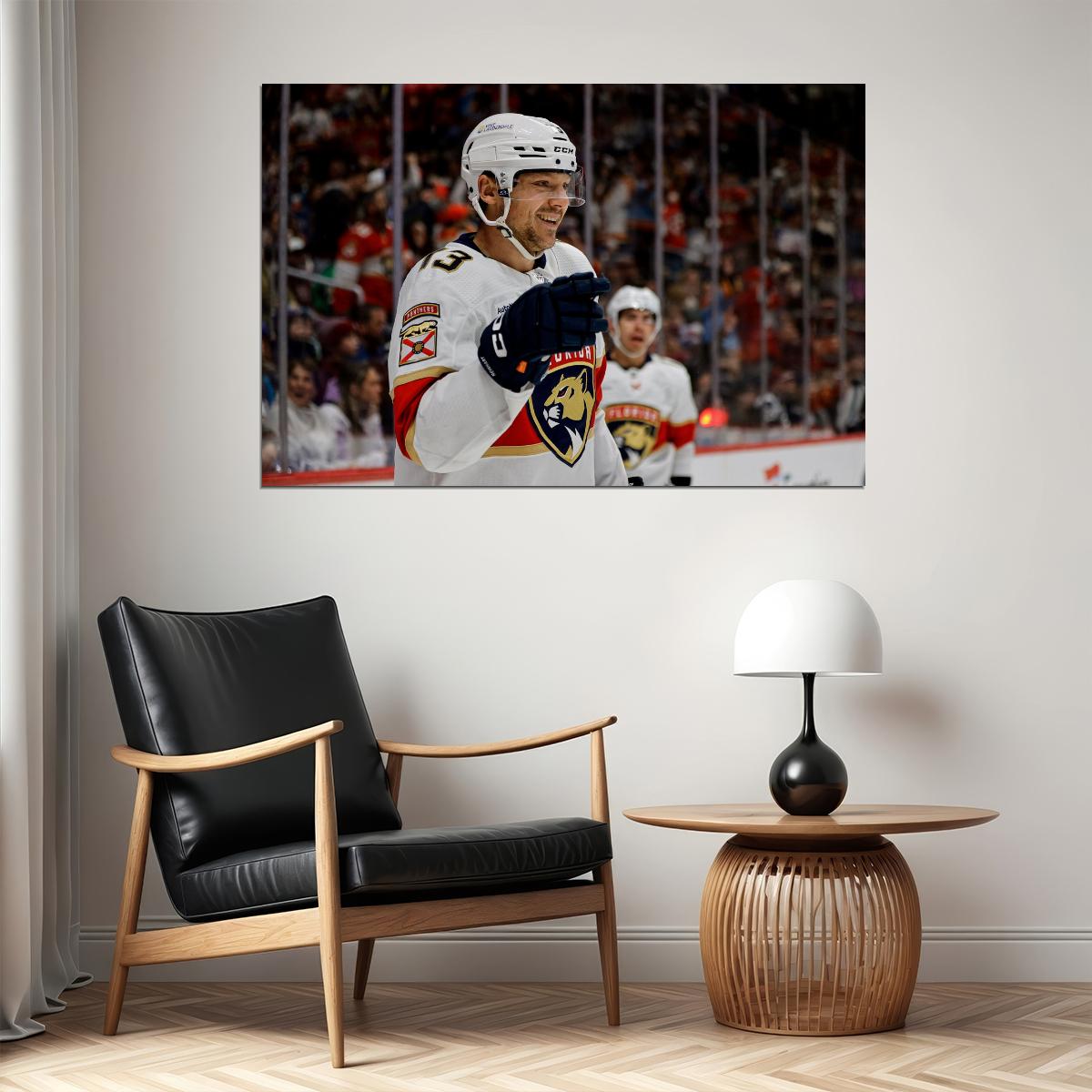 Sam Reinhart Famous USA Hockey Player Poster North America Hockey HD Photo Print