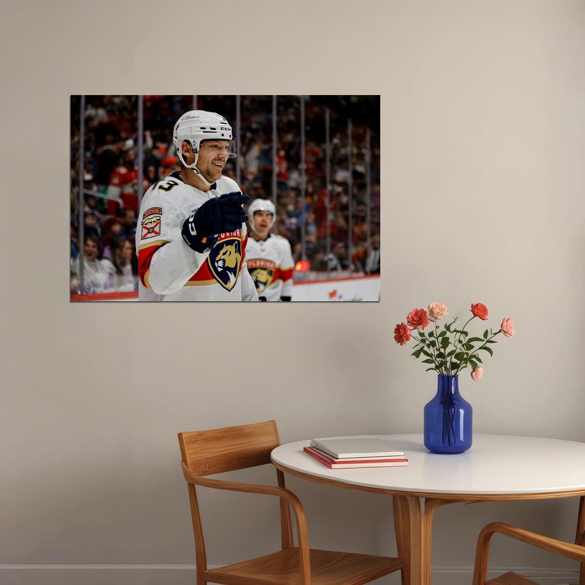 Sam Reinhart Famous USA Hockey Player Poster North America Hockey HD Photo Print