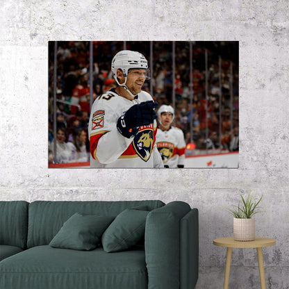 Sam Reinhart Famous USA Hockey Player Poster North America Hockey HD Photo Print
