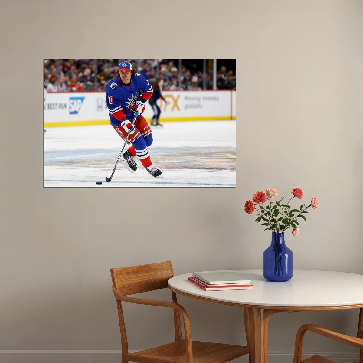 Artemi Panarin Famous USA Hockey Player Poster North America Hockey HD Photo Print