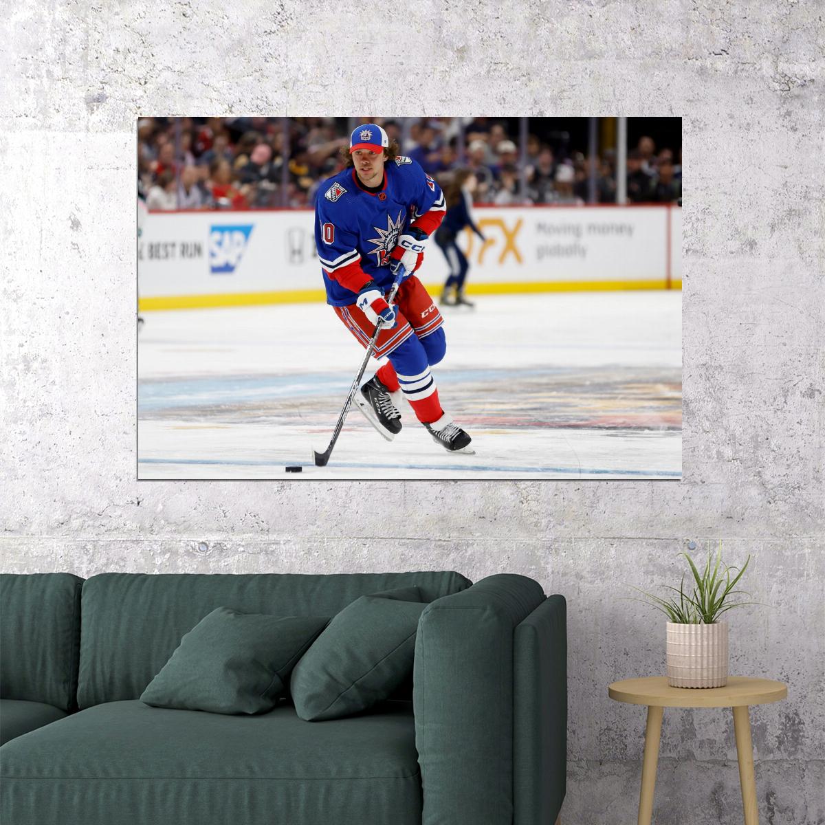 Artemi Panarin Famous USA Hockey Player Poster North America Hockey HD Photo Print