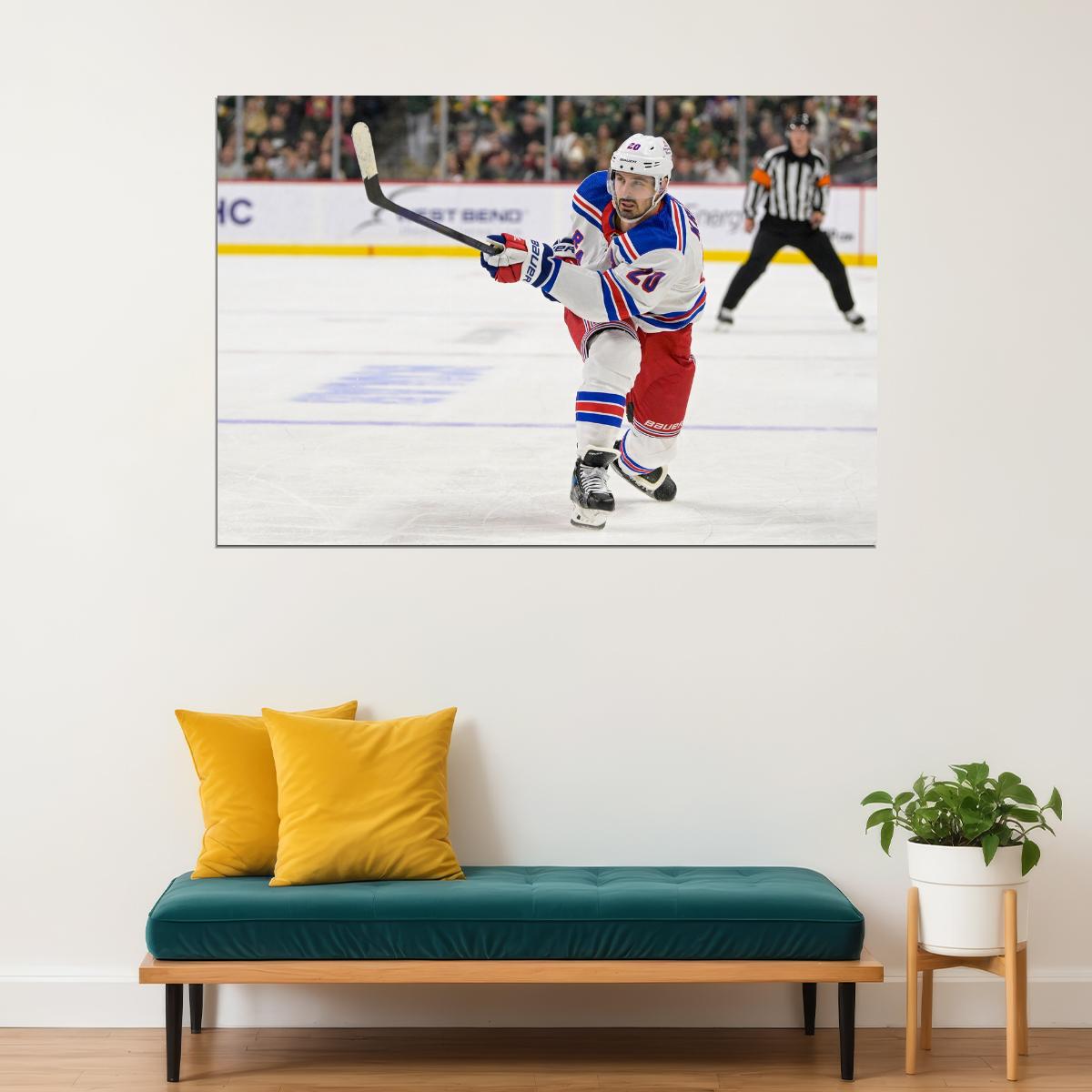 Chris Kreider Famous USA Hockey Player Poster North America Hockey HD Photo Print