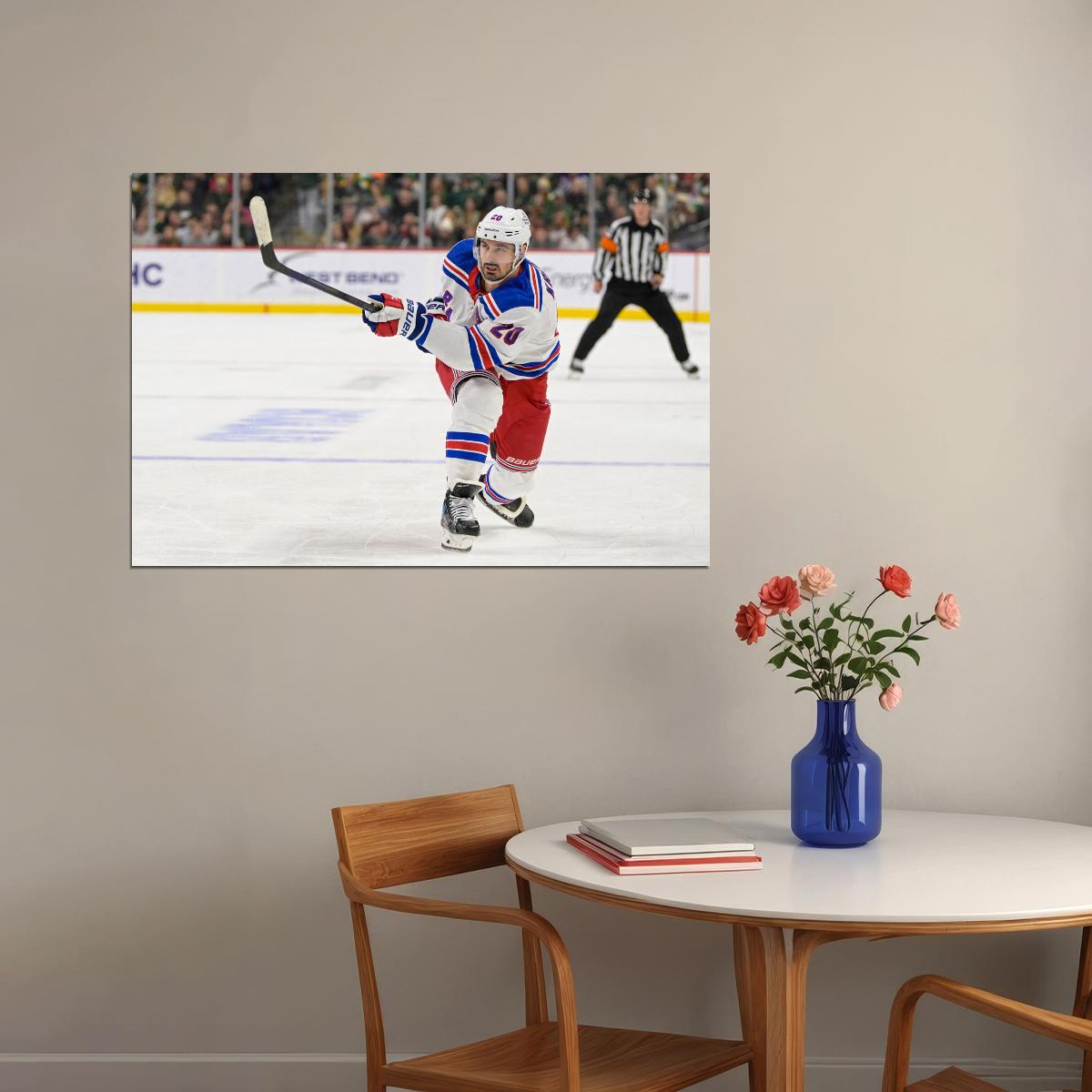 Chris Kreider Famous USA Hockey Player Poster North America Hockey HD Photo Print