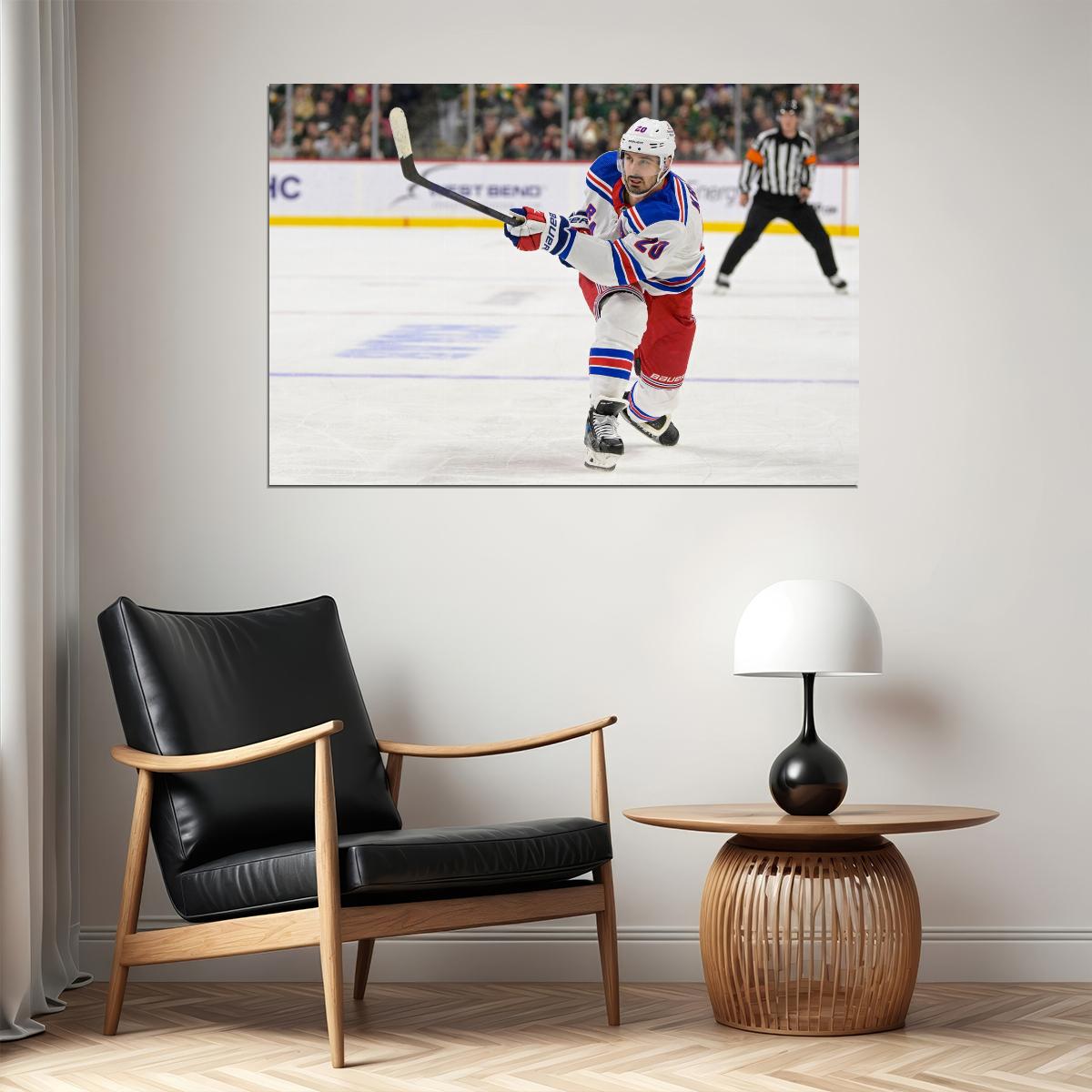 Chris Kreider Famous USA Hockey Player Poster North America Hockey HD Photo Print