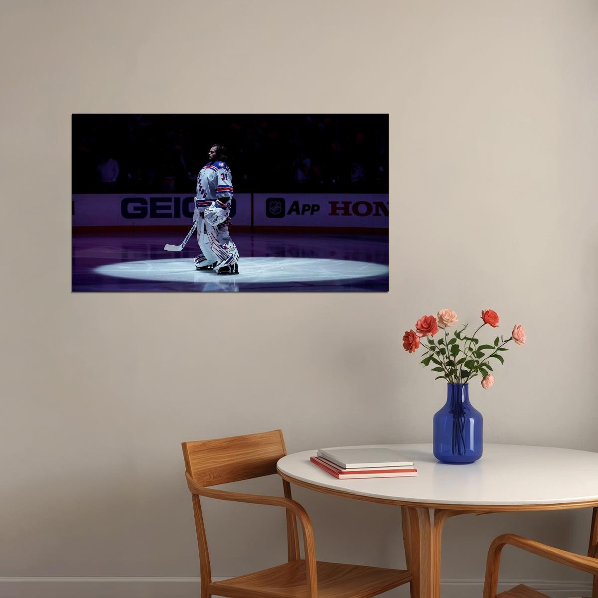 Igor Shesterkin Famous USA Hockey Player Poster North America Hockey HD Photo Print