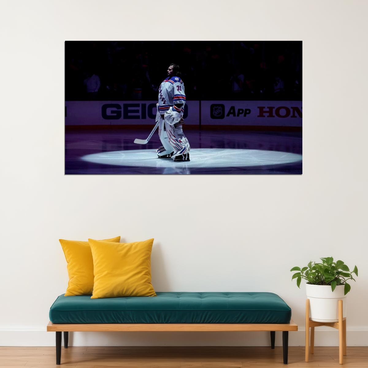 Igor Shesterkin Famous USA Hockey Player Poster North America Hockey HD Photo Print