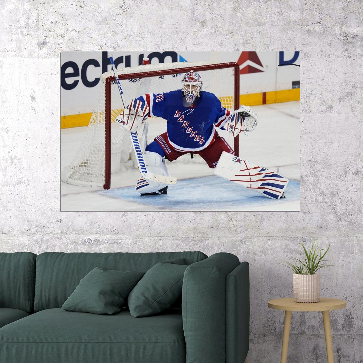 Igor Shesterkin Famous USA Hockey Player Poster North America Hockey HD Photo Print