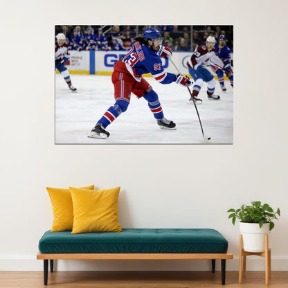 Mika Zibanejad Famous USA Hockey Player Poster North America Hockey HD Photo Print - xonomax