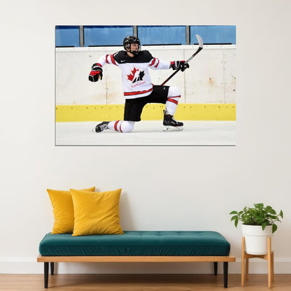 Cole Perfetti Famous USA Hockey Player Poster North America Hockey HD Photo Print - xonomax
