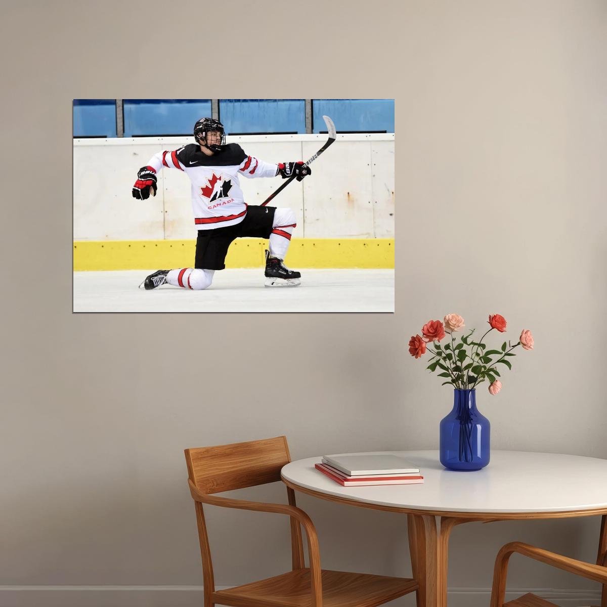 Cole Perfetti Famous USA Hockey Player Poster North America Hockey HD Photo Print - xonomax