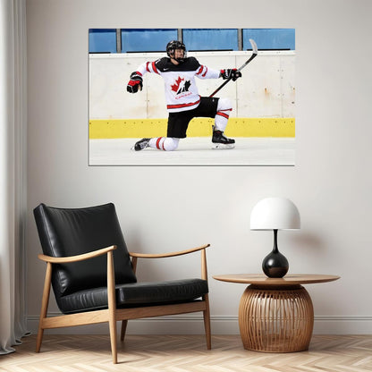 Cole Perfetti Famous USA Hockey Player Poster North America Hockey HD Photo Print - xonomax
