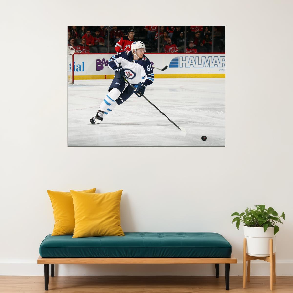 Kyle Connor Famous USA Hockey Player Poster North America Hockey HD Photo Print - xonomax
