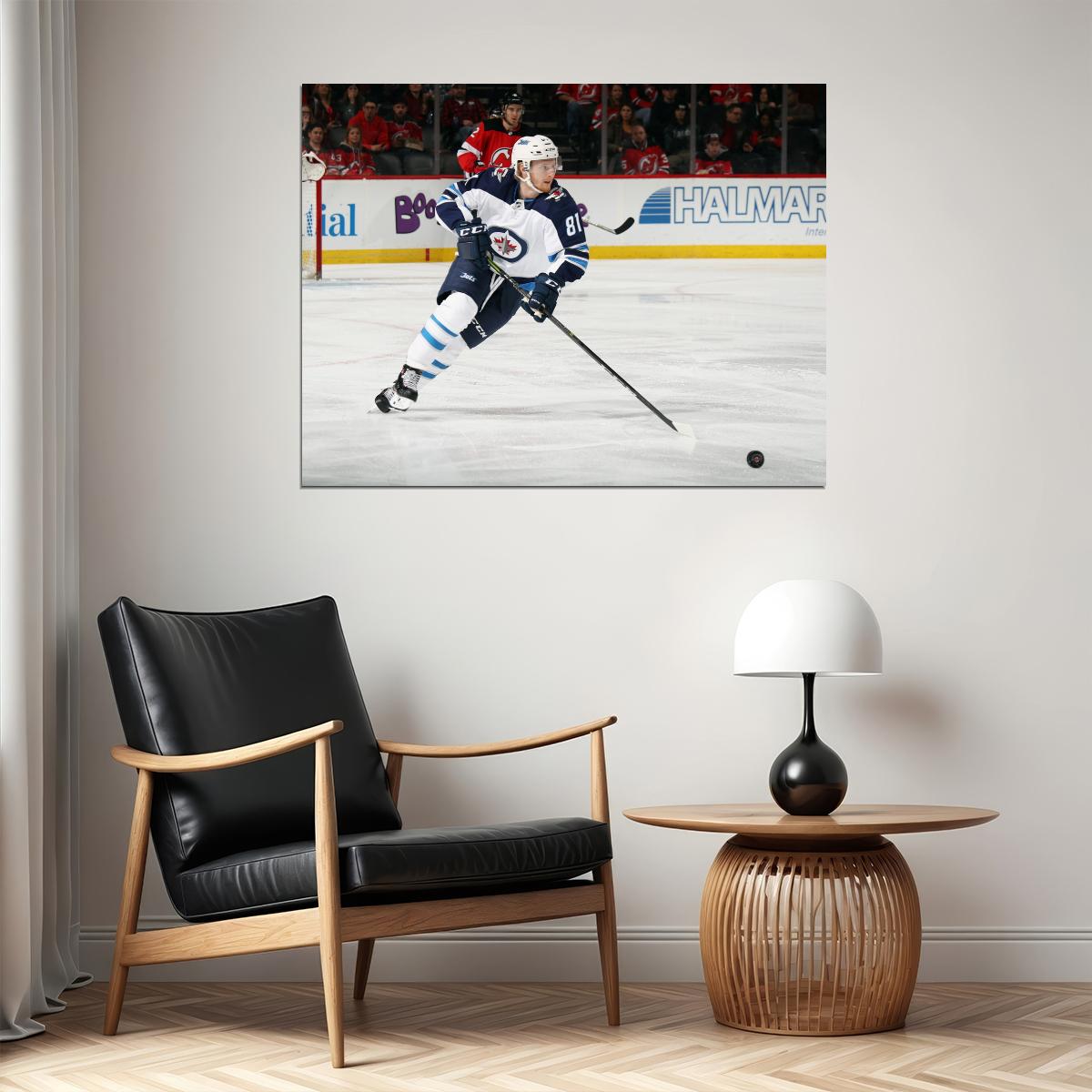 Kyle Connor Famous USA Hockey Player Poster North America Hockey HD Photo Print - xonomax