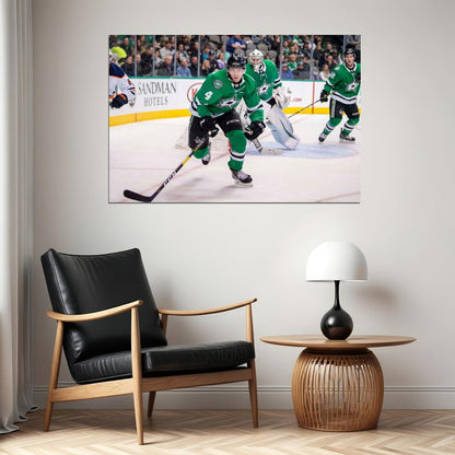 Miro Heiskanen Famous USA Hockey Player Poster North America Hockey HD Photo Print