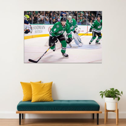 Miro Heiskanen Famous USA Hockey Player Poster North America Hockey HD Photo Print