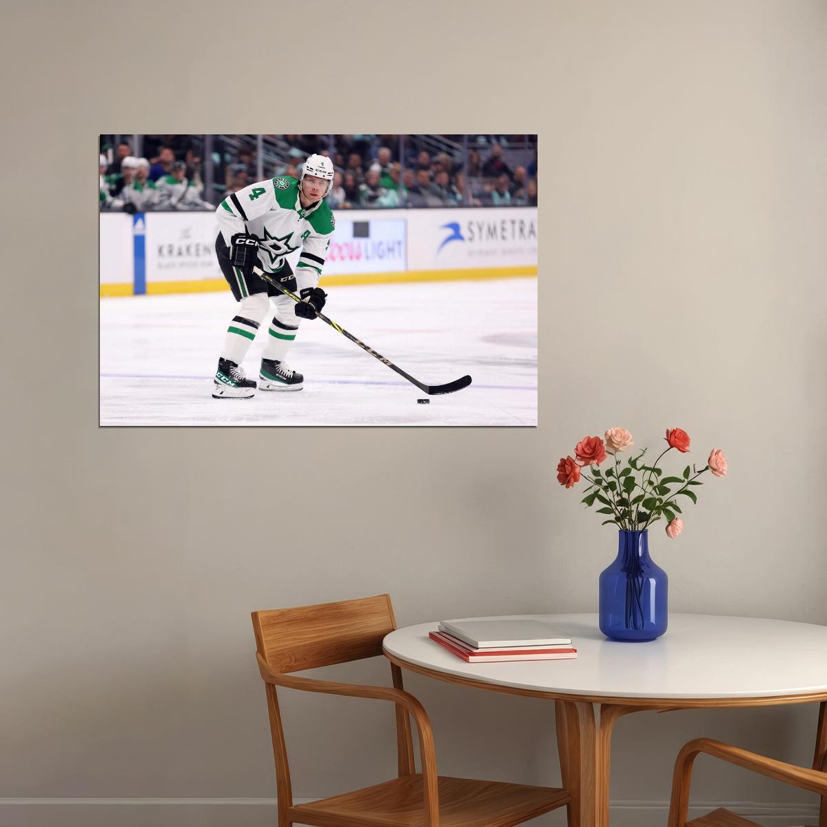 Miro Heiskanen Famous USA Hockey Player Poster North America Hockey HD Photo Print