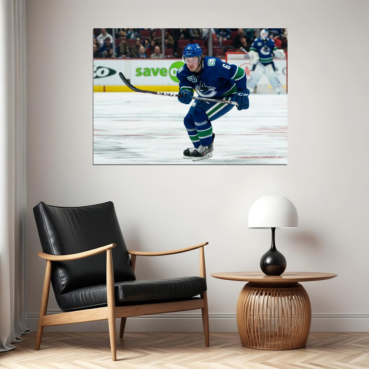 Brock Boeser Famous USA Hockey Player Poster North America Hockey HD Photo Print