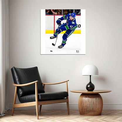 Quinn Hughes Famous USA Hockey Player Poster North America Hockey HD Photo Print - xonomax