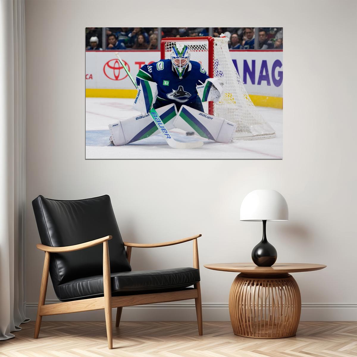 Thatcher Demko Famous USA Hockey Player Poster North America Hockey HD Photo Print - xonomax