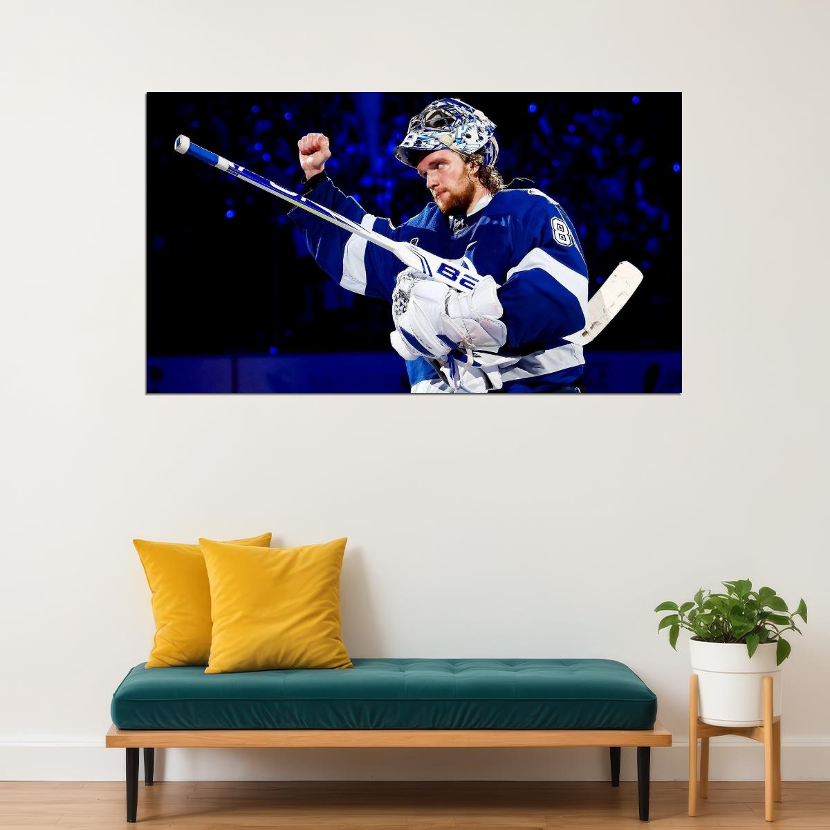 Andrei Vasilevskiy Famous USA Hockey Player Poster North America Hockey HD Photo Print - xonomax