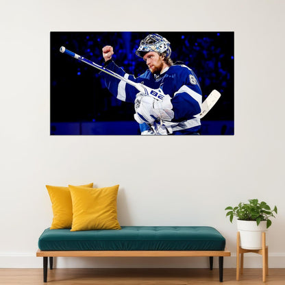 Andrei Vasilevskiy Famous USA Hockey Player Poster North America Hockey HD Photo Print - xonomax