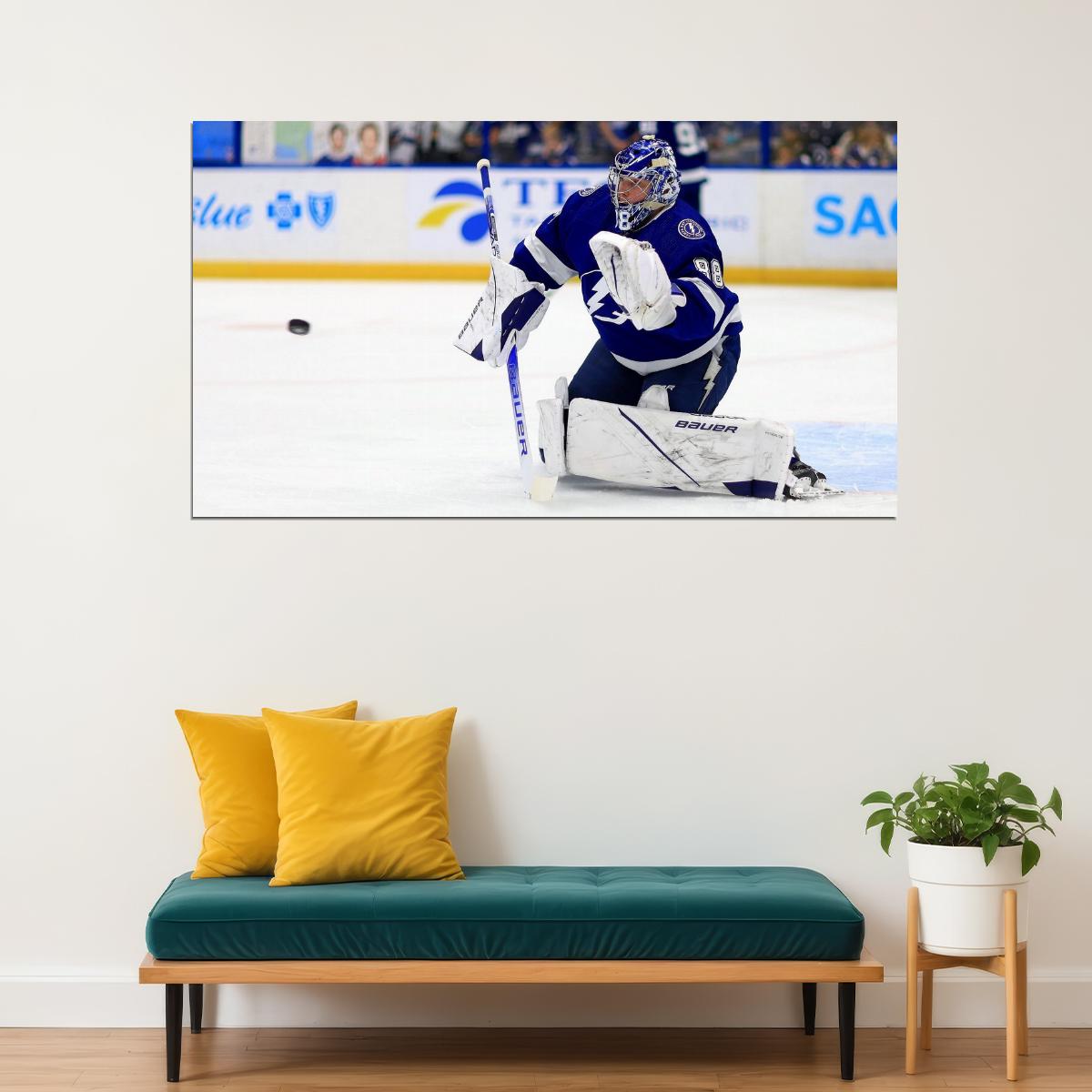 Andrei Vasilevskiy Famous USA Hockey Player Poster North America Hockey HD Photo Print - xonomax