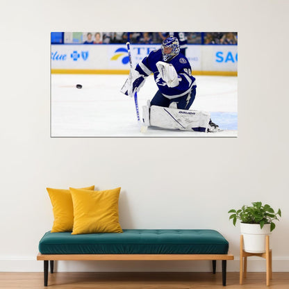 Andrei Vasilevskiy Famous USA Hockey Player Poster North America Hockey HD Photo Print - xonomax