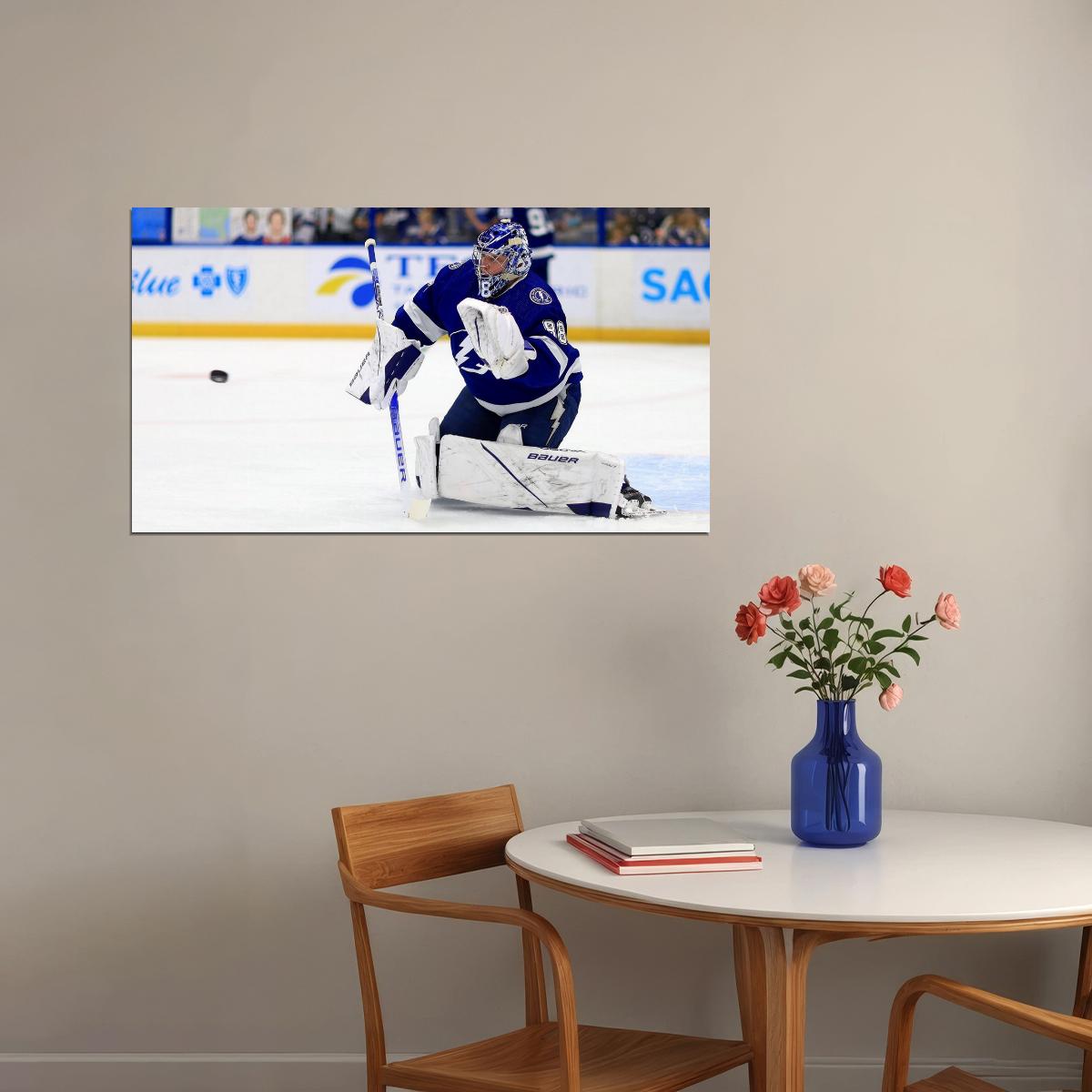 Andrei Vasilevskiy Famous USA Hockey Player Poster North America Hockey HD Photo Print - xonomax