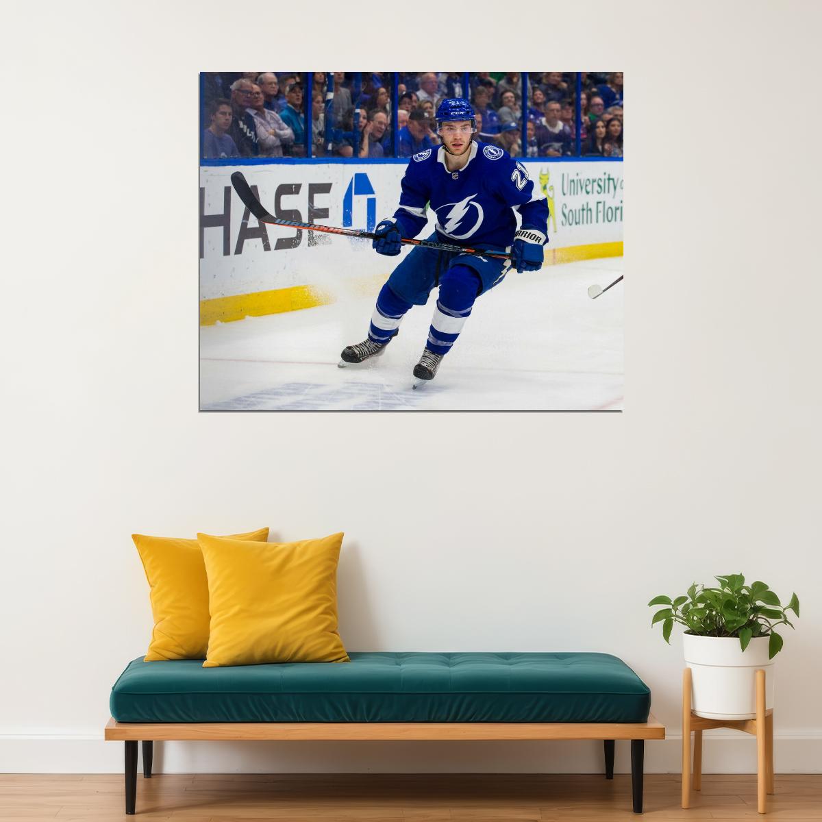 Brayden Point Famous USA Hockey Player Poster North America Hockey HD Photo Print - xonomax