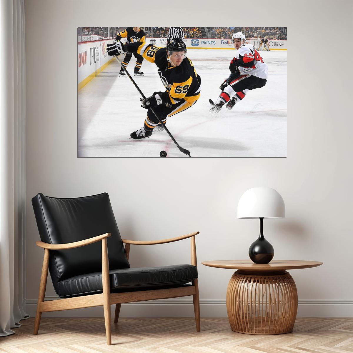 Jake Guentzel Famous USA Hockey Player Poster North America Hockey HD Photo Print - xonomax