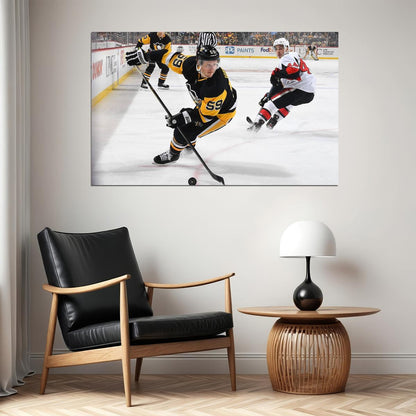 Jake Guentzel Famous USA Hockey Player Poster North America Hockey HD Photo Print - xonomax
