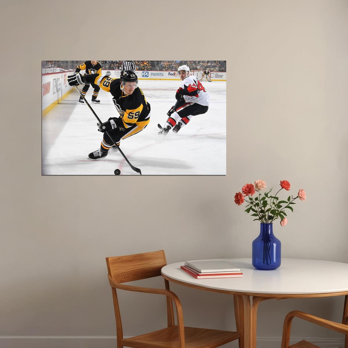 Jake Guentzel Famous USA Hockey Player Poster North America Hockey HD Photo Print - xonomax
